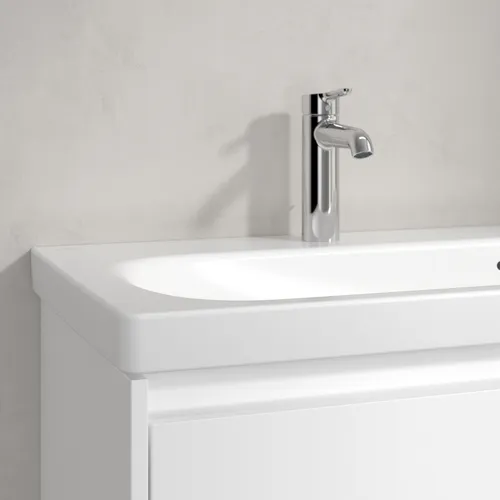 Picture of VILLEROY BOCH Skyla Vanity washbasin, 1200 x 460 x 160 mm, Stone White CeramicPlus, with overflow #5A51C4RW
