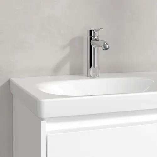 Picture of VILLEROY BOCH Skyla Washbasin, 650 x 460 x 160 mm, White Alpin CeramicPlus, without overflow #5A5166R1