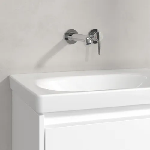 Picture of VILLEROY BOCH Skyla Washbasin, 650 x 460 x 160 mm, White Alpin, without overflow #5A516801