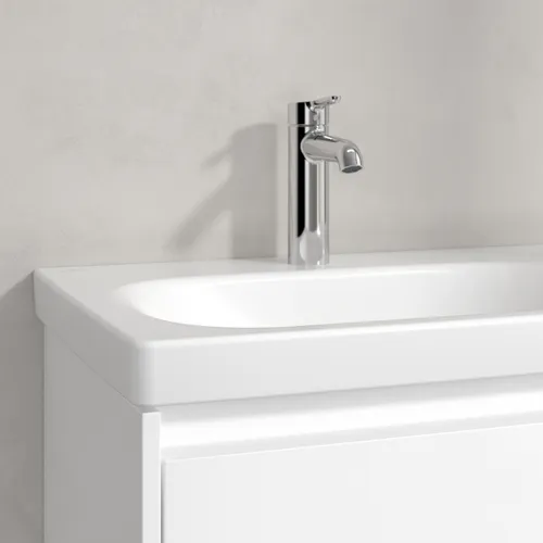 Obrázek VILLEROY BOCH Skyla Vanity washbasin, 800 x 460 x 160 mm, Stone White CeramicPlus, without overflow #5A52L2RW