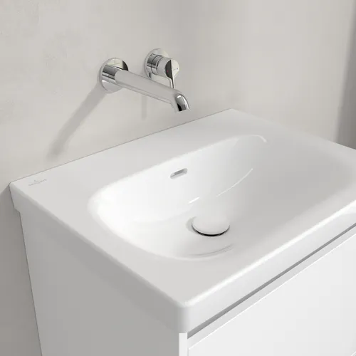 Picture of VILLEROY BOCH Skyla Washbasin, 600 x 460 x 163 mm, White Alpin, with overflow #5A516201