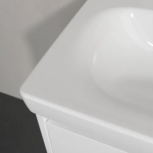 Picture of VILLEROY BOCH Skyla Washbasin, 600 x 460 x 163 mm, White Alpin, with overflow #5A516201
