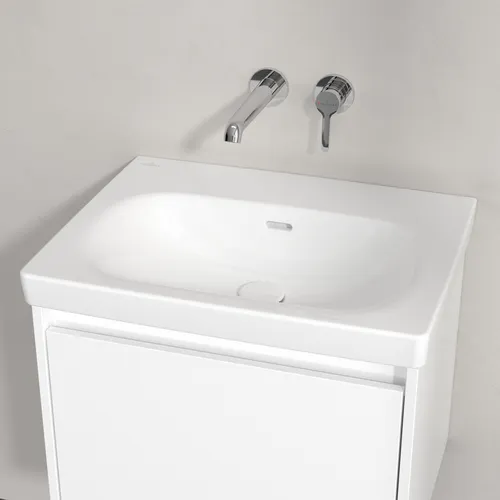 Picture of VILLEROY BOCH Skyla Washbasin, 600 x 460 x 163 mm, White Alpin, with overflow #5A516201