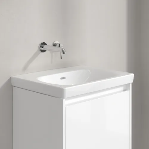 Picture of VILLEROY BOCH Skyla Washbasin, 600 x 460 x 163 mm, White Alpin, with overflow #5A516201