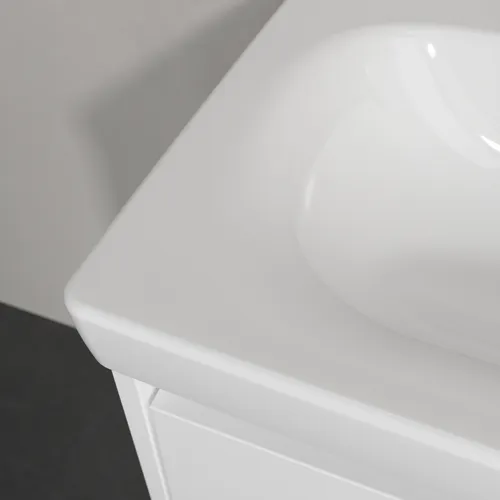 Bild von VILLEROY BOCH Skyla Waschbecken, 600 x 460 x 163 mm, Weiß Alpin, mit Überlauf #5A516001