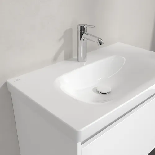 Bild von VILLEROY BOCH Skyla Schrankwaschtisch, 800 x 460 x 160 mm, Weiß Alpin, ohne Überlauf #5A518101