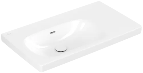 Obrázek VILLEROY BOCH Skyla Vanity washbasin, 800 x 460 x 160 mm, White Alpin, with overflow #5A52L301