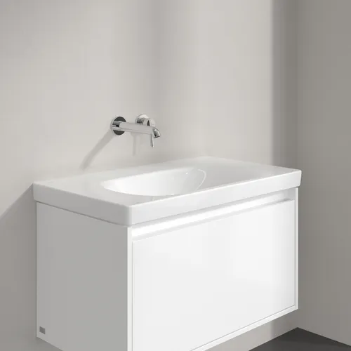 Obrázek VILLEROY BOCH Skyla Vanity washbasin, 800 x 460 x 160 mm, White Alpin, without overflow #5A518301