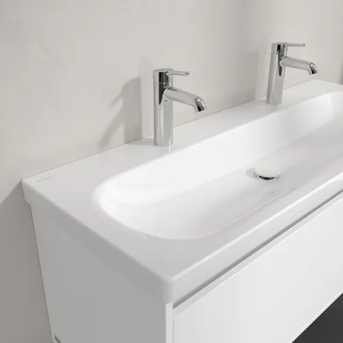 Obrázek VILLEROY BOCH Skyla Vanity washbasin, 1200 x 460 x 160 mm, White Alpin CeramicPlus, without overflow #5A51C2R1