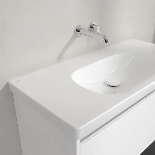 Bild von VILLEROY BOCH Skyla Schrankwaschtisch, 1000 x 460 x 160 mm, Weiß Alpin CeramicPlus, ohne Überlauf #5A51A3R1