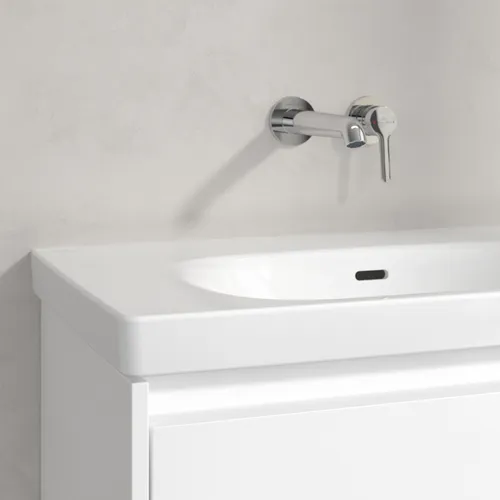 Bild von VILLEROY BOCH Skyla Schrankwaschtisch, 800 x 460 x 160 mm, Weiß Alpin CeramicPlus, mit Überlauf #5A5182R1