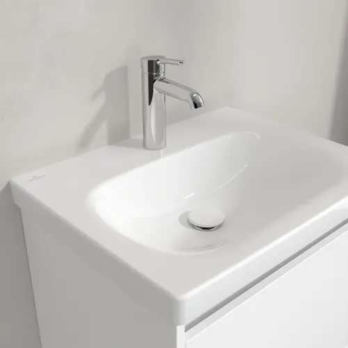 Bild von VILLEROY BOCH Skyla Waschbecken, 600 x 460 x 163 mm, Weiß Alpin CeramicPlus, ohne Überlauf #5A5161R1