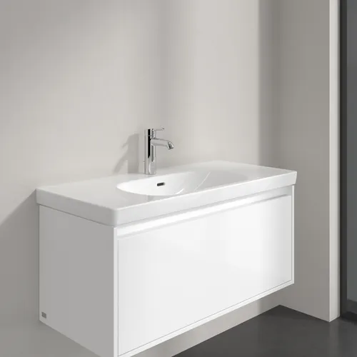 Obrázek VILLEROY BOCH Skyla Vanity washbasin, 1000 x 460 x 160 mm, White Alpin, with overflow #5A51A501