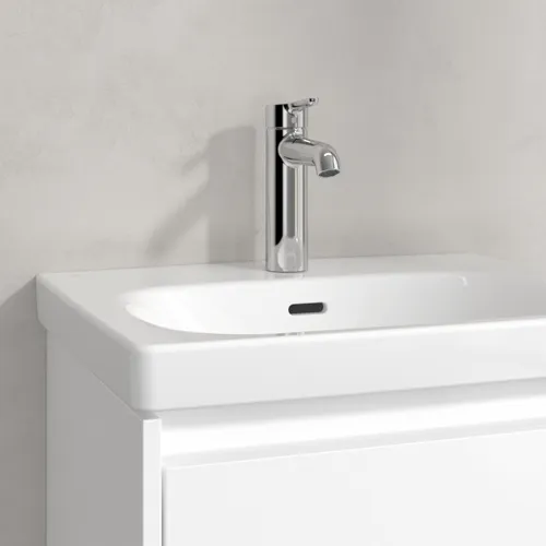 Obrázek VILLEROY BOCH Skyla Washbasin, 445 x 550 x 150 mm, White Alpin, with overflow #5A515501