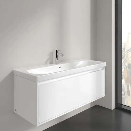 Obrázek VILLEROY BOCH Skyla Vanity washbasin, 1200 x 460 x 160 mm, Stone White CeramicPlus, with overflow #5A51C5RW