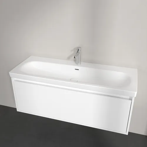 Obrázek VILLEROY BOCH Skyla Vanity washbasin, 1200 x 460 x 160 mm, Stone White CeramicPlus, with overflow #5A51C5RW