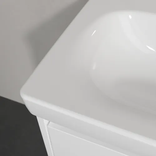 Bild von VILLEROY BOCH Skyla Waschbecken, 445 x 550 x 150 mm, Weiß Alpin CeramicPlus, ohne Überlauf #5A5158R1