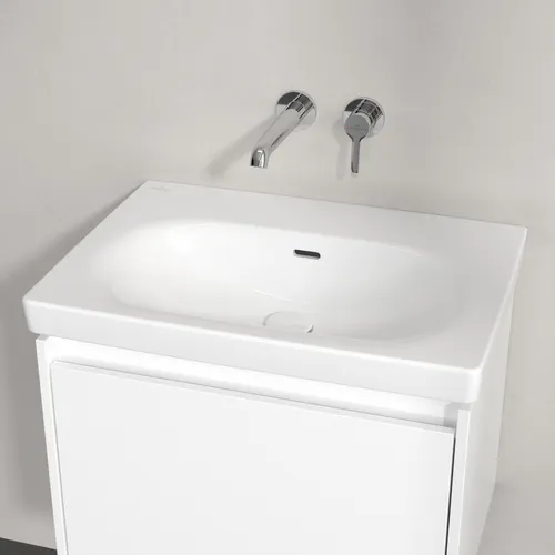 Obrázek VILLEROY BOCH Skyla Washbasin, 650 x 460 x 160 mm, White Alpin, with overflow #5A516701