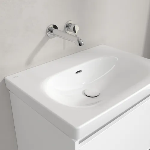 Obrázek VILLEROY BOCH Skyla Washbasin, 650 x 460 x 160 mm, White Alpin, with overflow #5A516701