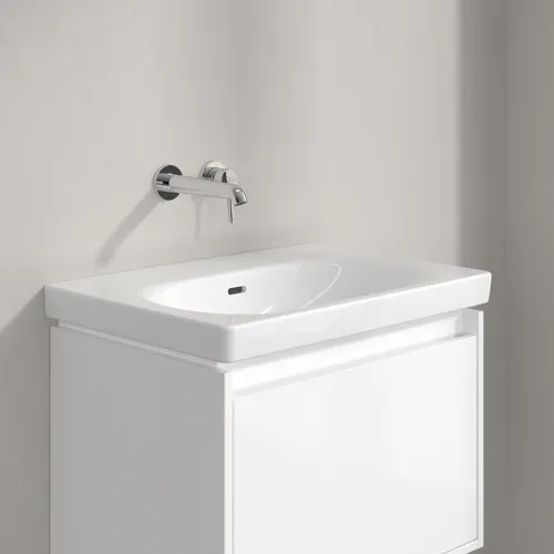 Obrázek VILLEROY BOCH Skyla Washbasin, 650 x 460 x 160 mm, White Alpin, with overflow #5A516701