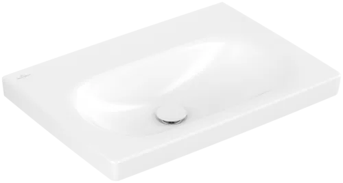 Bild von VILLEROY BOCH Skyla Waschbecken, 650 x 460 x 160 mm, Stone White CeramicPlus, ohne Überlauf #5A5168RW