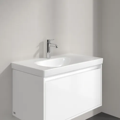 Bild von VILLEROY BOCH Skyla Schrankwaschtisch, 800 x 460 x 160 mm, Stone White CeramicPlus, ohne Überlauf #5A5181RW