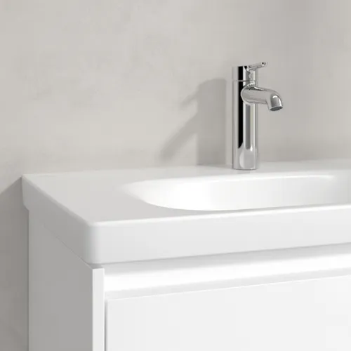 Bild von VILLEROY BOCH Skyla Schrankwaschtisch, 800 x 460 x 160 mm, Stone White CeramicPlus, ohne Überlauf #5A5181RW