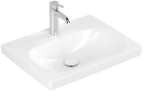 Bild von VILLEROY BOCH Skyla Waschbecken, 600 x 460 x 163 mm, Weiß Alpin, ohne Überlauf #5A516101