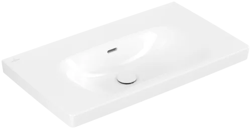 Bild von VILLEROY BOCH Skyla Schrankwaschtisch, 800 x 460 x 160 mm, Weiß Alpin, mit Überlauf #5A518201