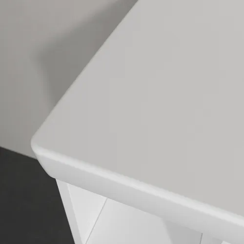 Picture of VILLEROY BOCH Skyla Vanity washbasin, 800 x 460 x 160 mm, White Alpin CeramicPlus, with overflow #5A52R1R1