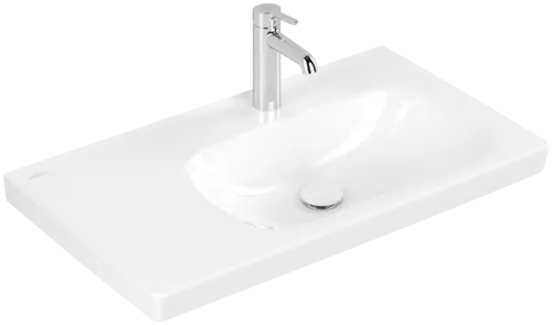 Bild von VILLEROY BOCH Skyla Schrankwaschtisch, 800 x 460 x 160 mm, Weiß Alpin, ohne Überlauf #5A52R201