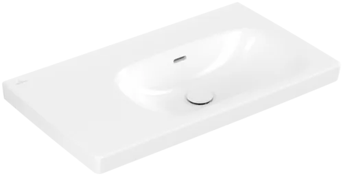 Bild von VILLEROY BOCH Skyla Schrankwaschtisch, 800 x 460 x 160 mm, Weiß Alpin, mit Überlauf #5A52R301
