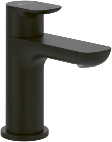 Obrázek VILLEROY BOCH O.novo cold water tap without pop-up waste, matt black #TVW104002000K5