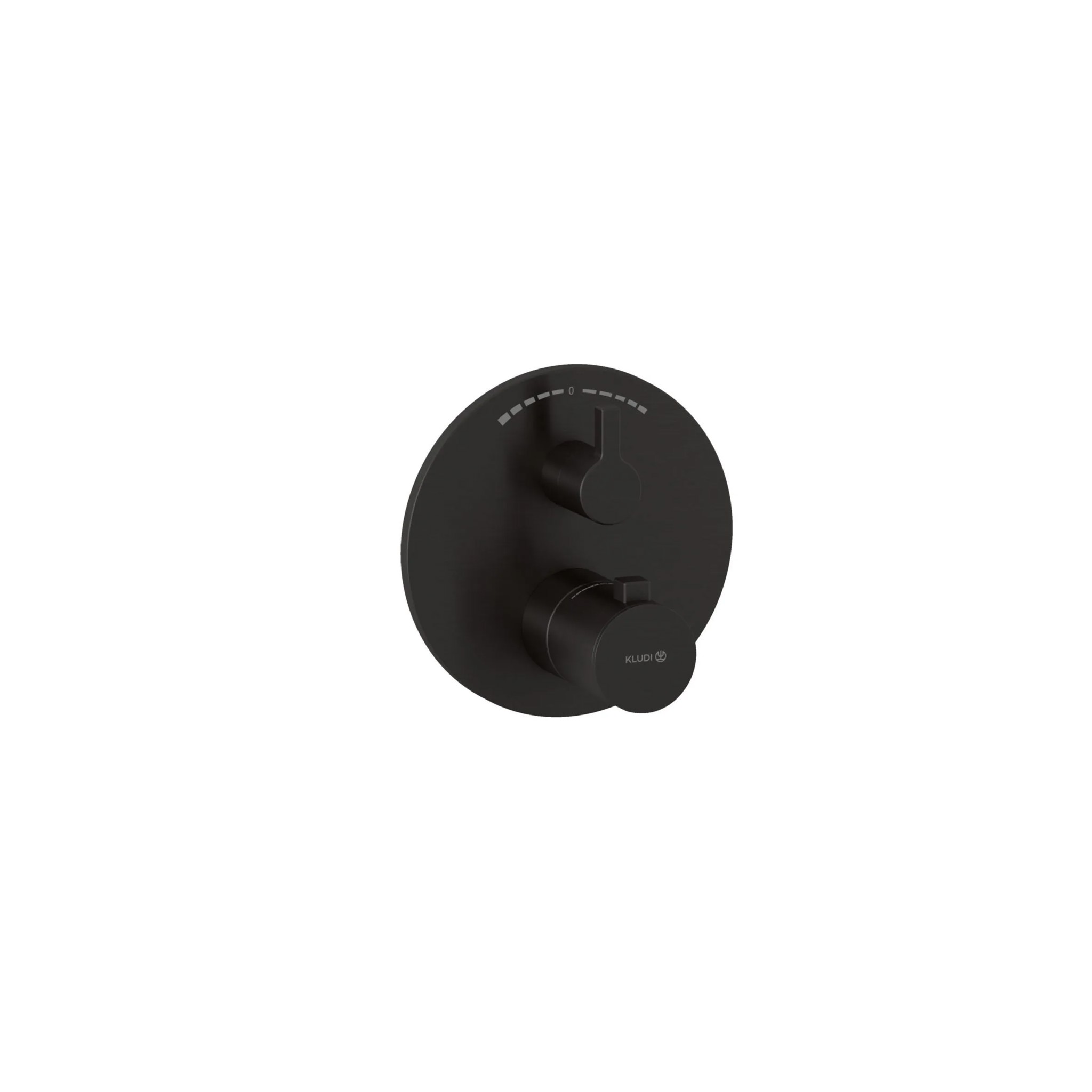 Bild von KLUDI KLUDI-NOVA FONTE Puristic concealed thermostatic Bath Mixer; Shower Mixer #20810N215 - Brushed Gunmetal