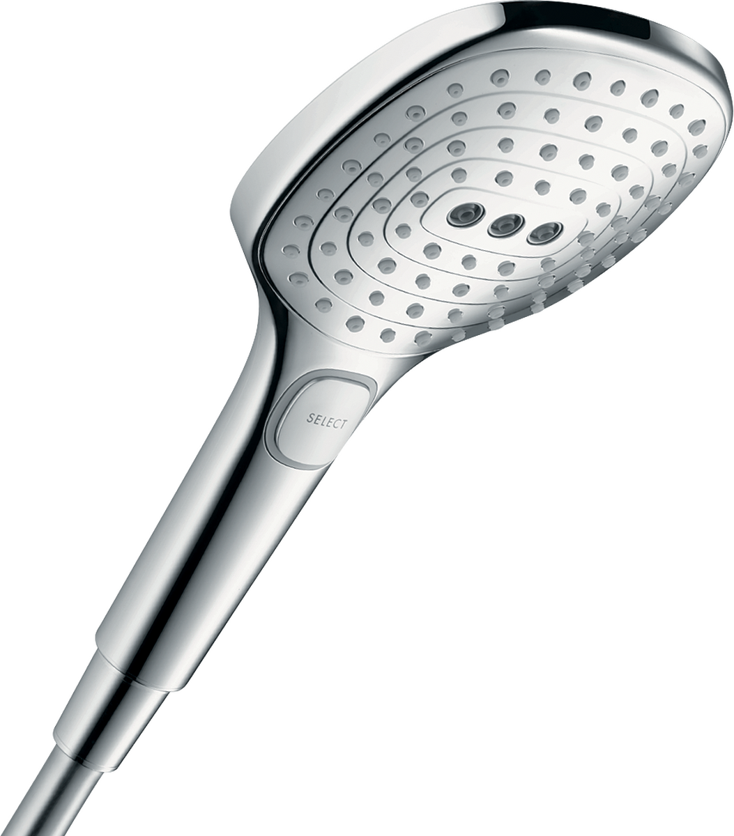Bild von HANSGROHE Raindance Select E Handbrause 120 3jet PowderRain EcoSmart+ #28729000 - Chrom