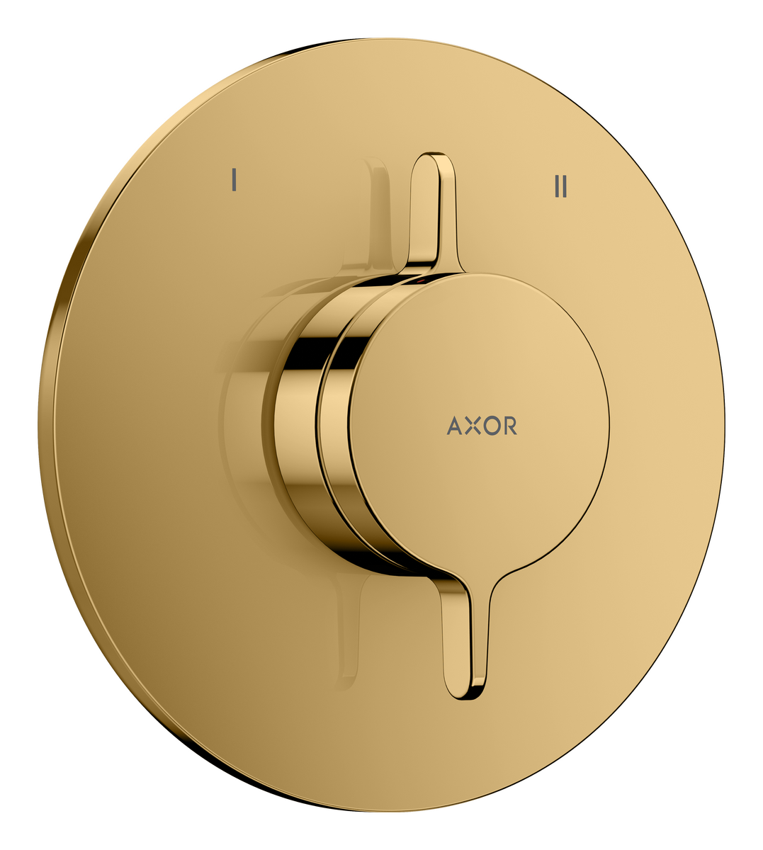 Bild von HANSGROHE AXOR One Mischer Unterputz für 2 Verbraucher #48415990 - Polished Gold Optic