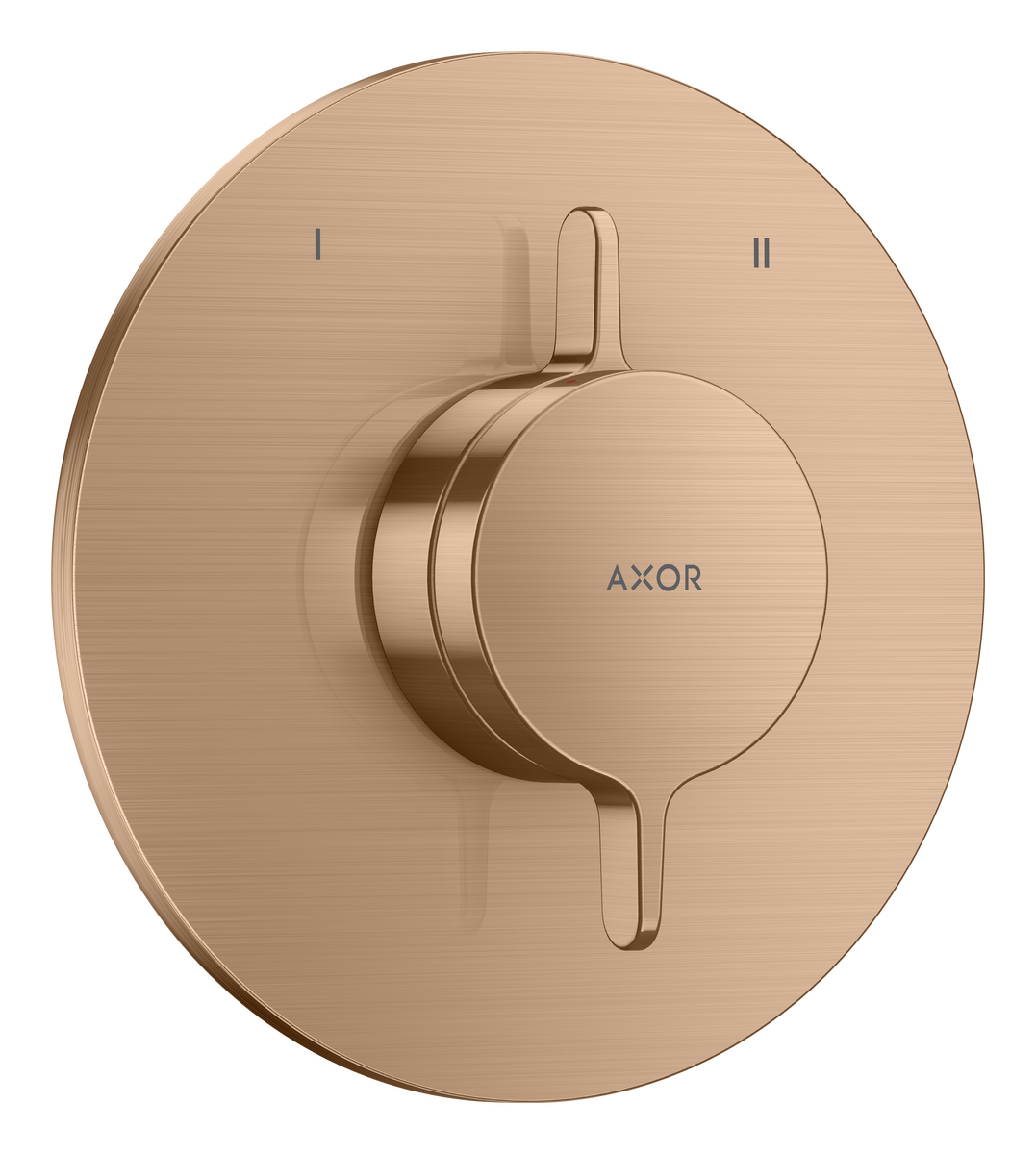 Bild von HANSGROHE AXOR One Mischer Unterputz für 2 Verbraucher #48415310 - Brushed Red Gold