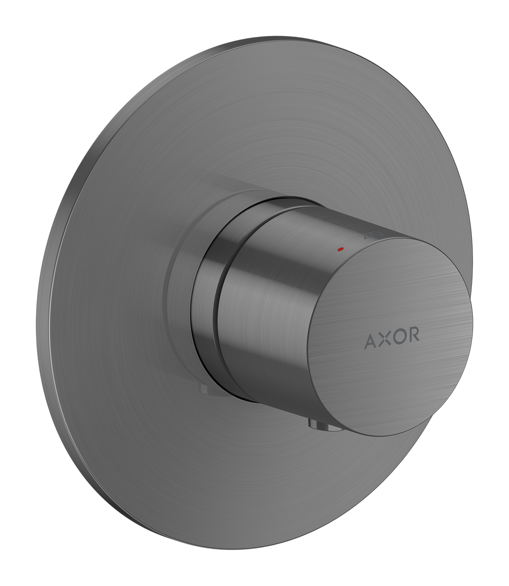 Obrázek HANSGROHE AXOR One skrytý termostat #48711340 - kartáčovaný černý chrom