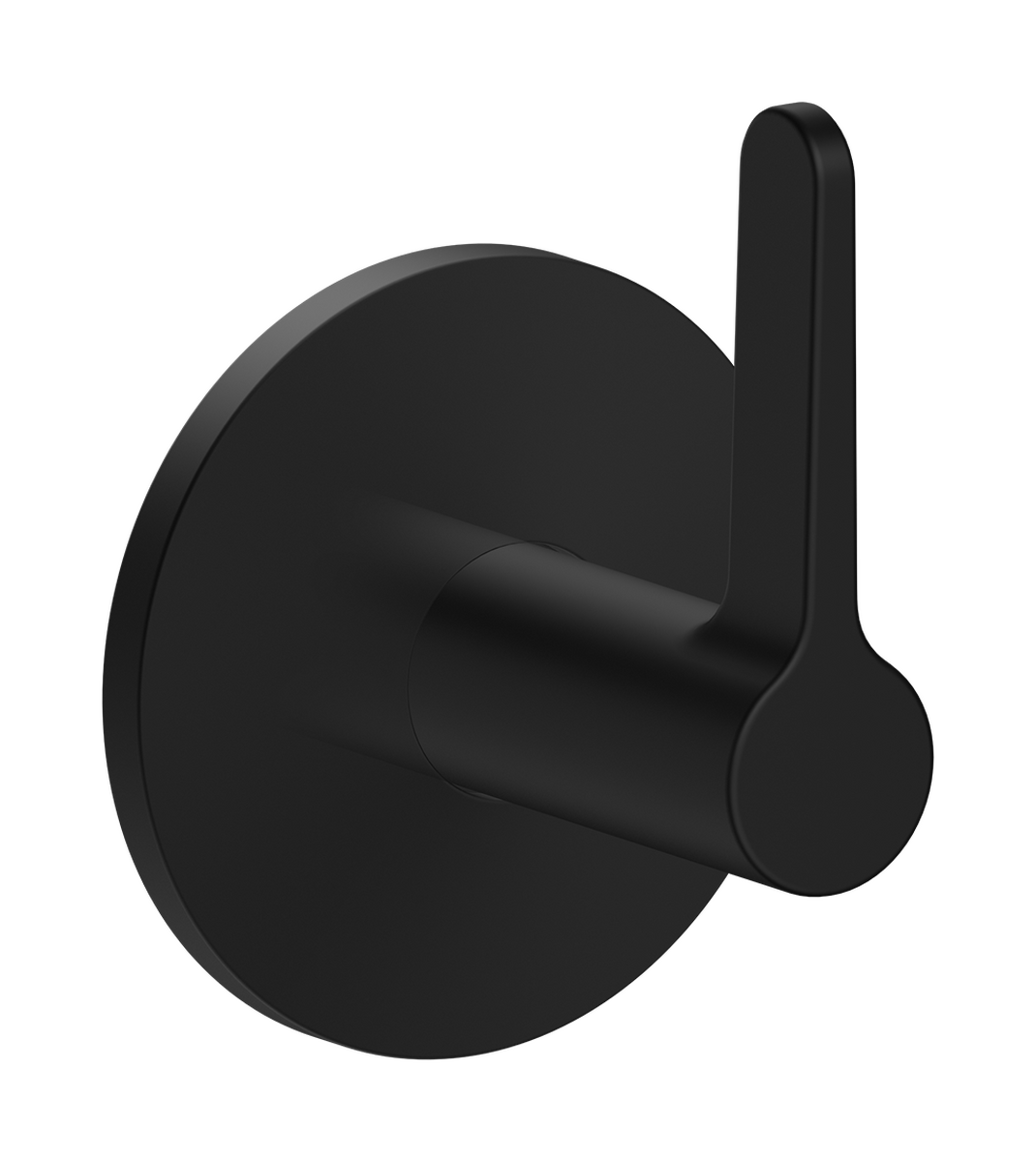 Picture of HANSGROHE AXOR One Shut-off valve for concealed installation with lever handle #48772670 - Matt Black