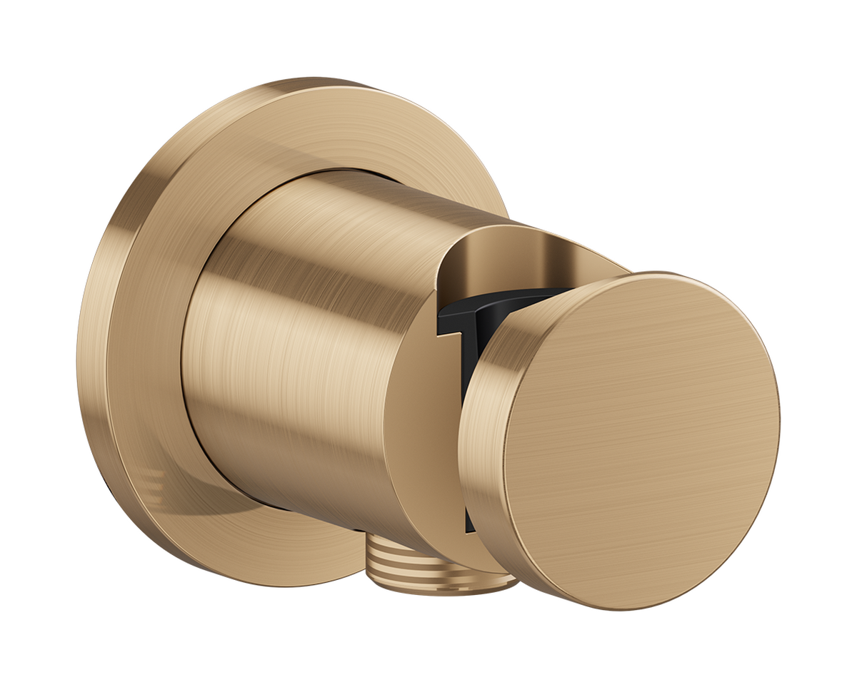 Bild von HANSGROHE AXOR One Portereinheit rund #48780140 - Brushed Bronze