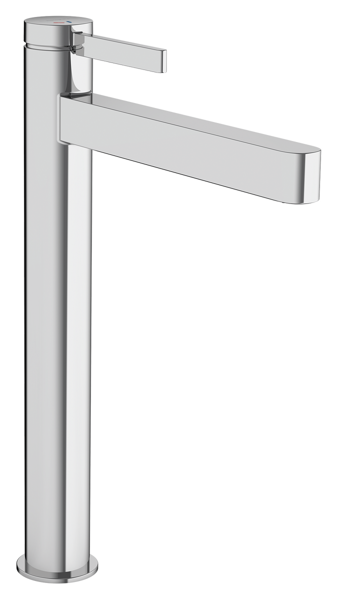 Bild von HANSGROHE Finoris Einhebel-Waschtischmischer 260 CoolStart für Aufsatzwaschtische mit Push-Open Ablaufgarnitur #76072670 - Mattschwarz