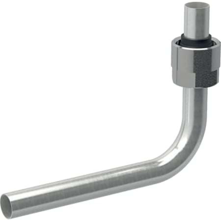Bild von GEBERIT Metallrohr-Passbogen 90° mit Anschlussverschraubung für Eurokonus #611.601.22.3