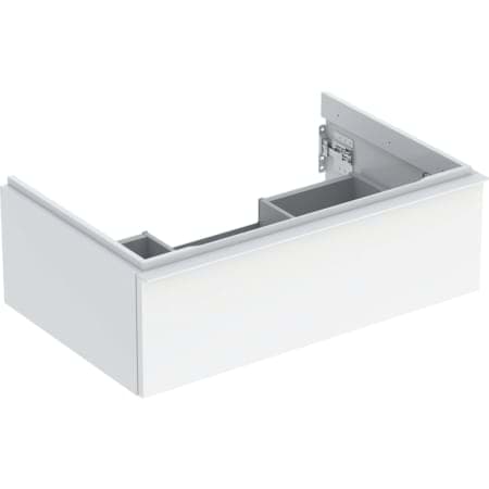 Bild von GEBERIT iCon Unterschrank für Waschtisch, mit einer Schublade #502.311.JK.1 - Korpus und Front: lava / lackiert matt Griff: lava / pulverbeschichtet matt
