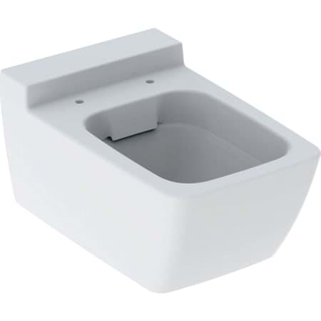Bild von GEBERIT Xeno² Wand-WC Tiefspüler, geschlossenes Keramikdesign, Rimfree #500.500.01.1 - weiß / KeraTect