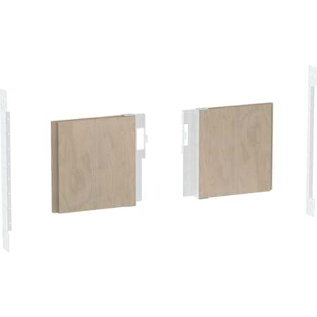 Bild von GEBERIT Duofix Montageplatte für Waschtisch mit Unterschrank und einer Waschtischarmatur zentrisch #111.952.00.1