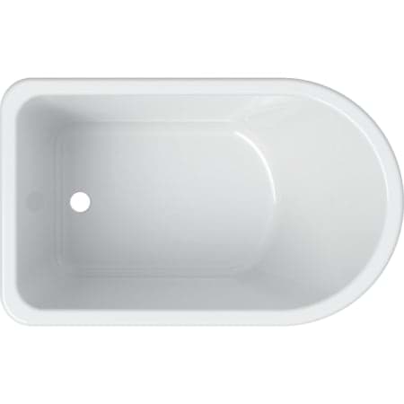 Bild von GEBERIT Bambini asymmetrische Badewanne für Babys #406010016 - weiß-alpin / matt