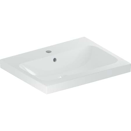 Bild von GEBERIT iCon Light Waschtisch #501.835.00.2 - weiß / KeraTect