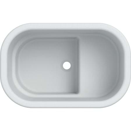 Picture of GEBERIT Bambini sitting bath for babies #407730016 - white-alpine / matt