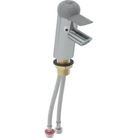 Picture of GEBERIT Bambini basin mixer Single lever mixer #116.207.21.1 - Hat: dust grey Body: bright chrome-plated
