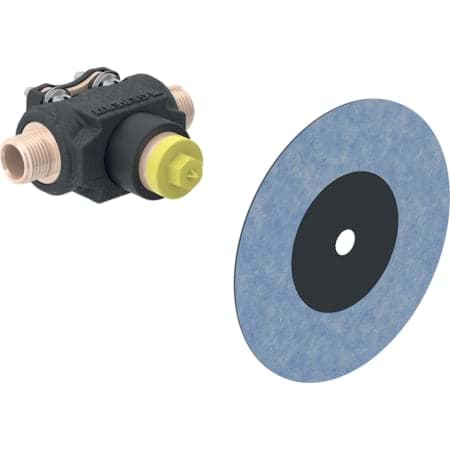Obrázek GEBERIT T-elbow tap connector 90° set, straight, with male thread MF 1/2" 602.260.00.1